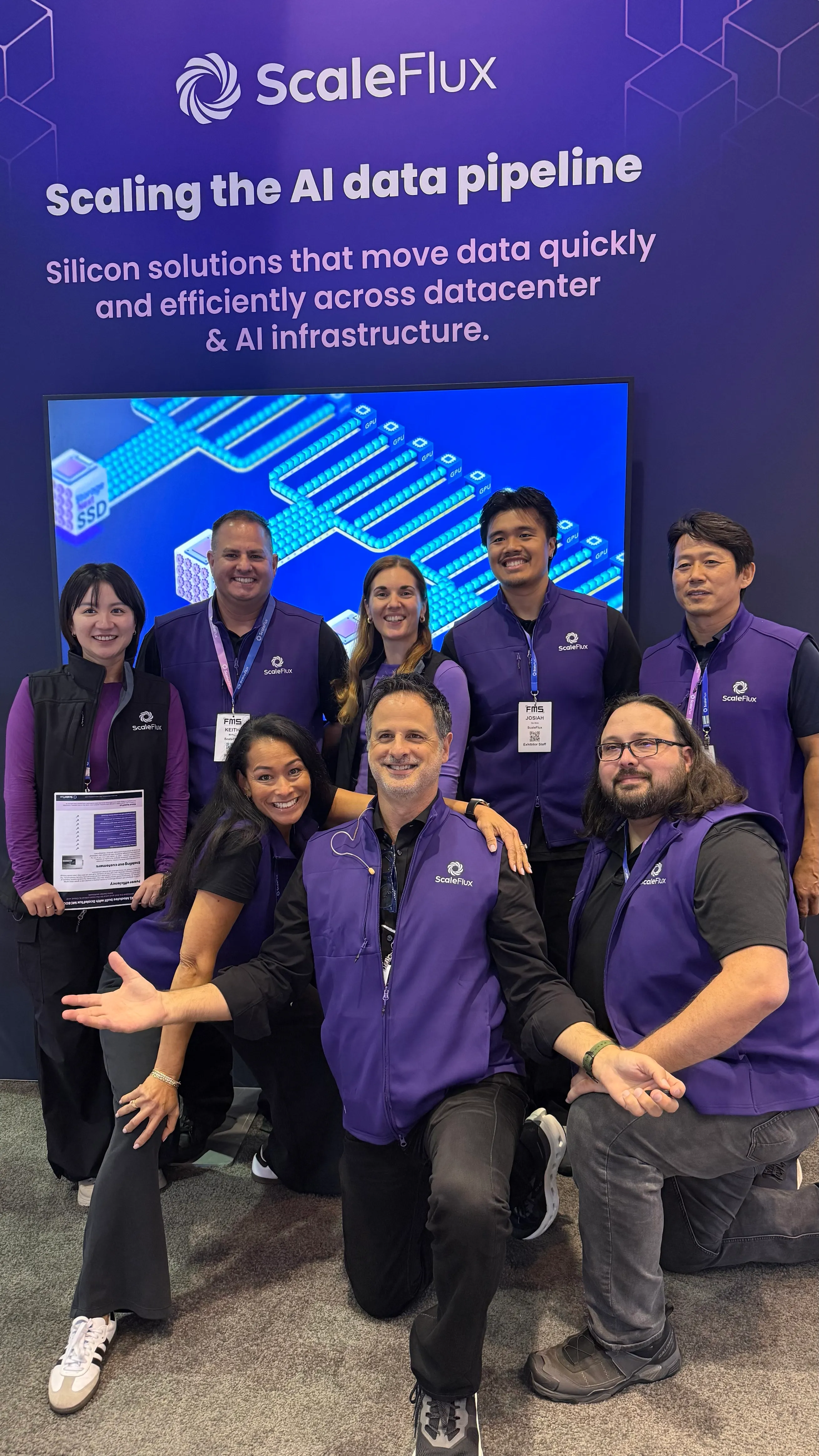 ScaleFlux Booth Team