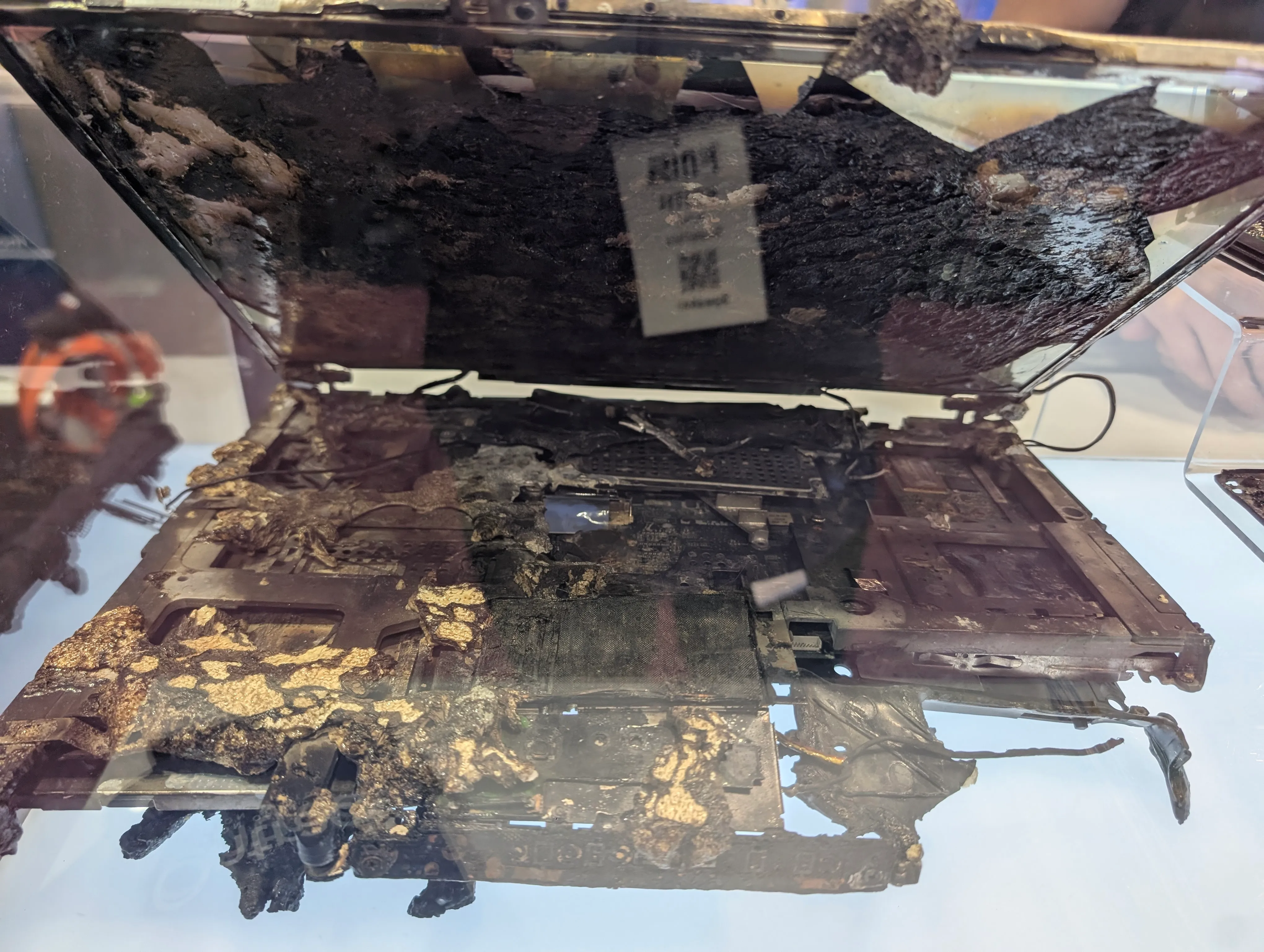 Laptop Recovered from Plane Crash